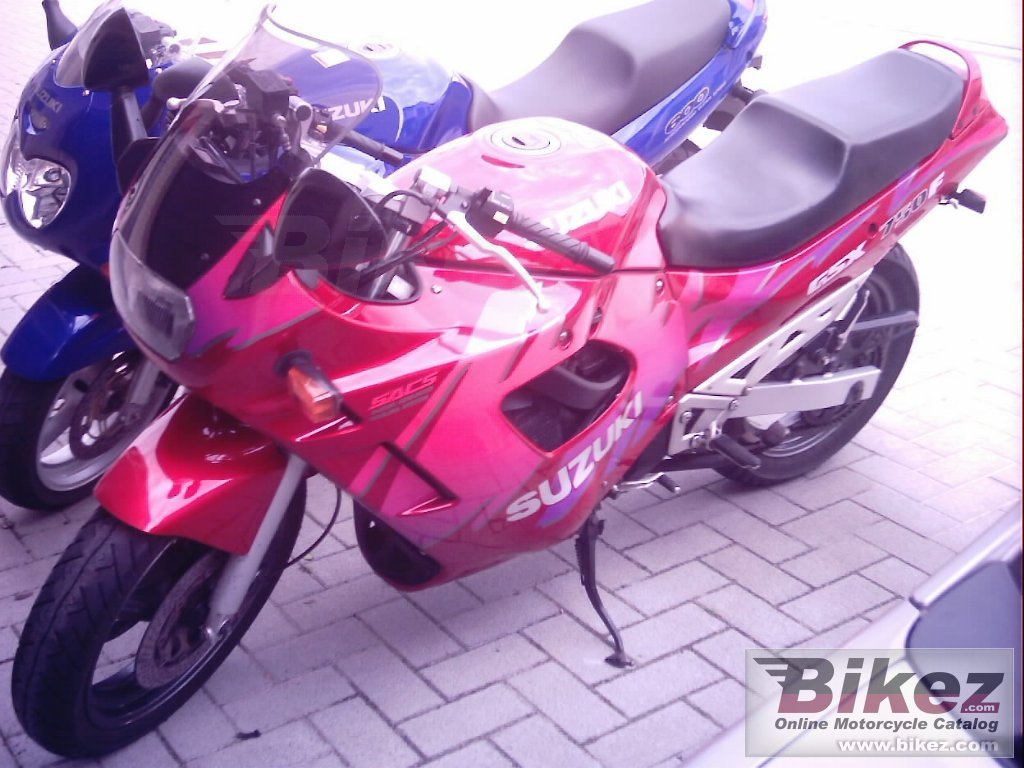 Big Geert Teugels gsx 750 f picture and wallpaper from Bikez.com